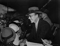 Fred Astaire classic portrait in hat and sunglasses photo print.