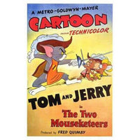 The Two Mouseketeers movie poster - 11x17 print showcasing Disney characters.