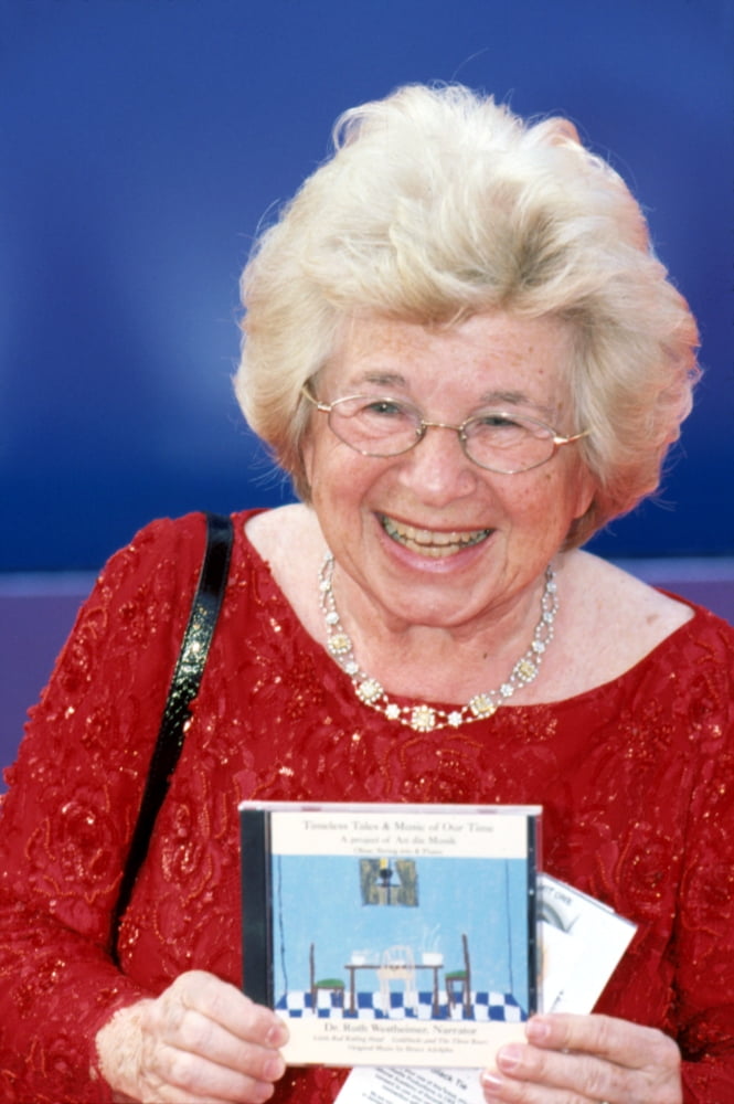 Dr. Ruth Westheimer at the 2002 Grammy Awards Poster Print