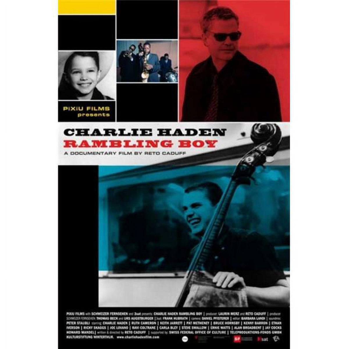 Charlie Haden Movie Poster 11x17 Print - Jazz Art