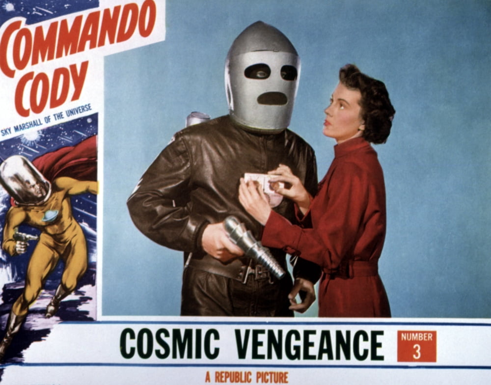 Commando Cody Movie Masterprint Poster featuring Judd Holdren and Aline Towne