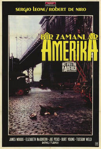 Once Upon a Time in America Movie Poster 11x17 featuring iconic film imagery.
