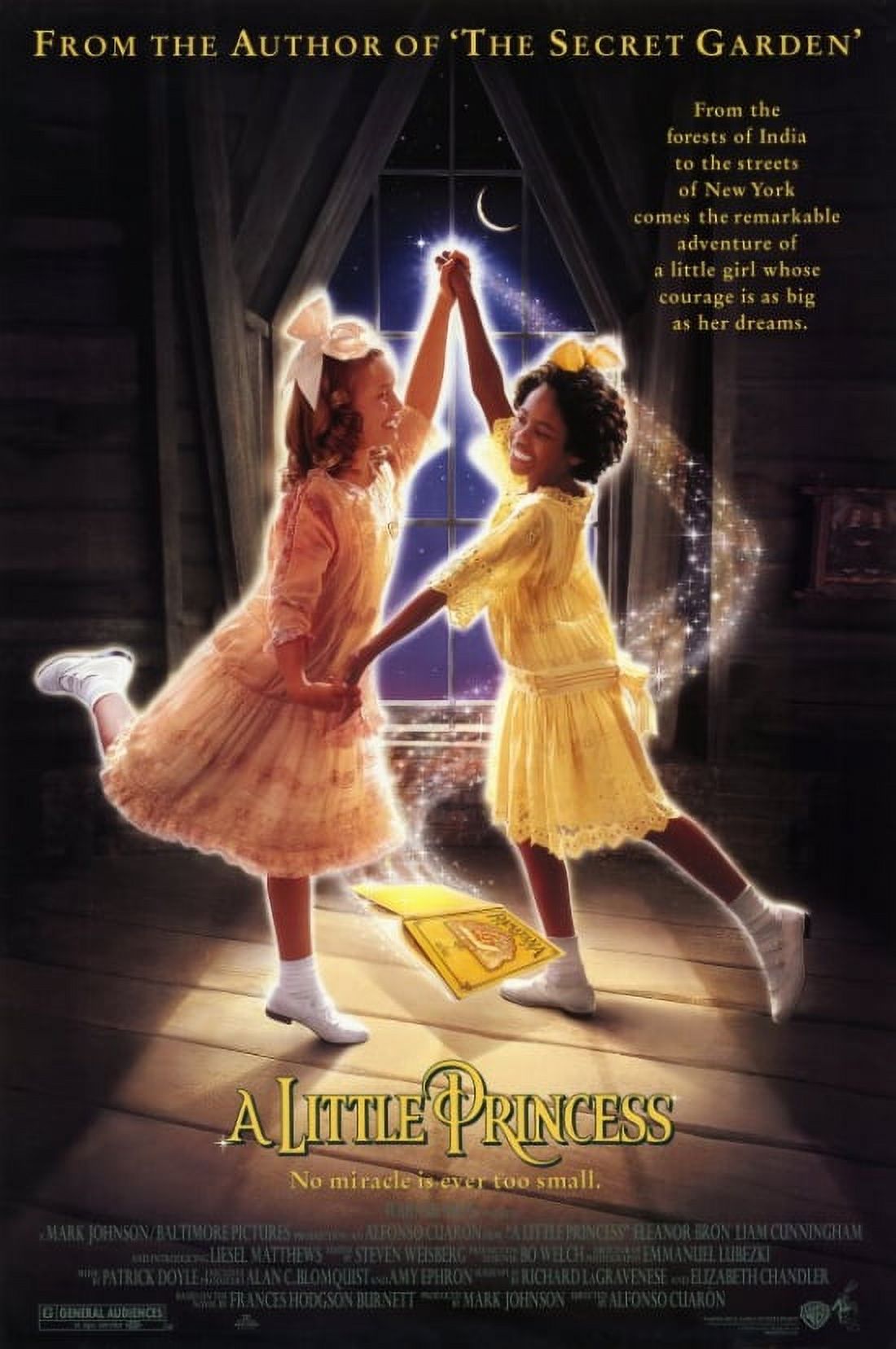A Little Princess movie poster 11x17 print showcasing enchanting imagery.