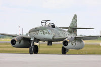 Messerschmitt Me-262 Schwalbe replica poster print by Timm Ziegenthaler, aviation artwork