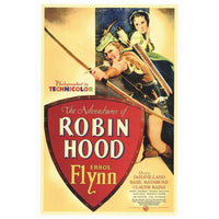 The Adventures of Robin Hood Movie Poster Print 27x40