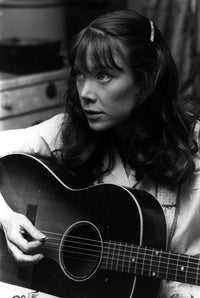 Sissy Spacek playing guitar classic photo poster print