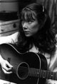 Sissy Spacek playing guitar classic photo poster print