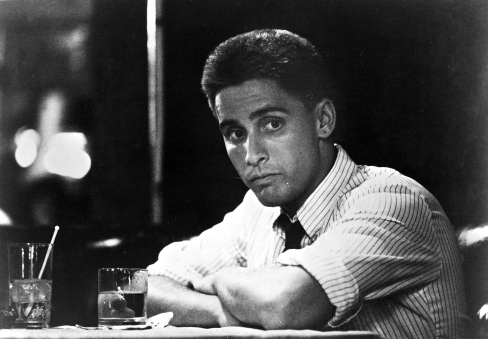 Emilio Estevez sitting at a bar film still photo poster print.