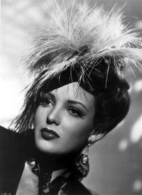 Portrait of Linda Darnell Photo Print - Classic Hollywood Star