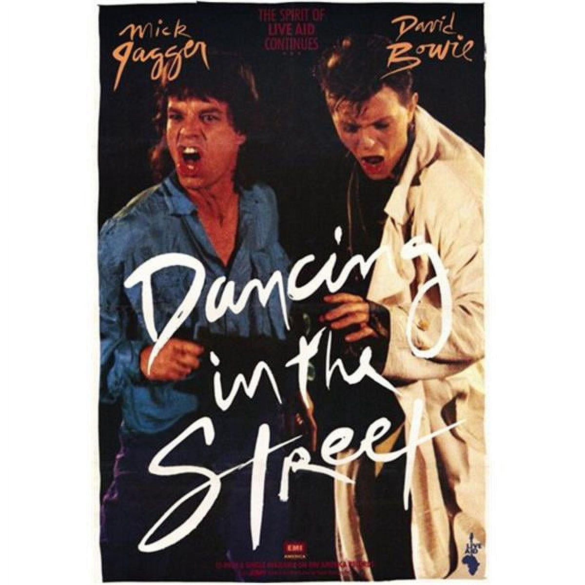 Dancing in the Street Movie Poster - 11x17 print showcasing vibrant music and dance theme.