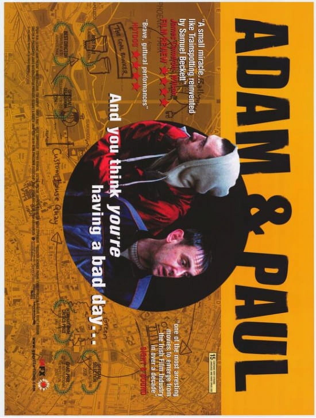 Adam & Paul Movie Poster - 11x17 Print featuring vibrant colors