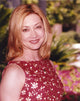 Sharon Lawrence portrait photo print in floral dress