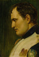 Napoleon Bonaparte profile poster print from the 19th century