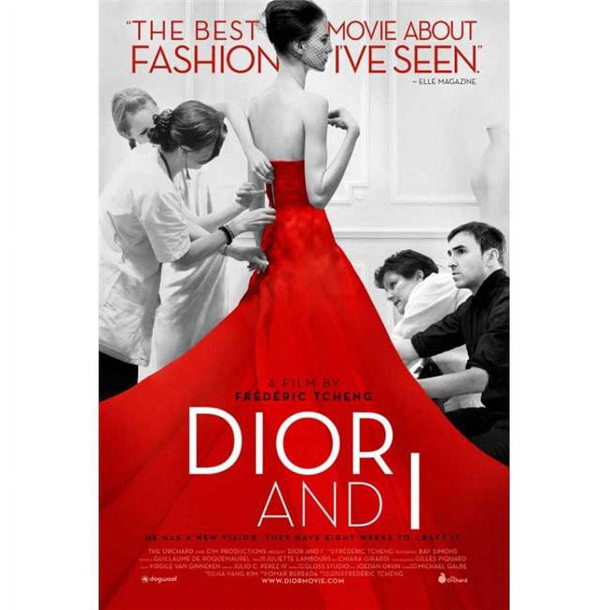 Dior and I movie poster print showcasing fashion elegance in 27x40 size.