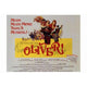 Oliver! movie poster print in 27x40 size, classic film art.
