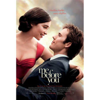 Me Before You Movie Poster 27x40 print featuring heartfelt film design.