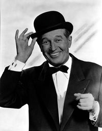 Maurice Chevalier tipping his hat vintage photo print