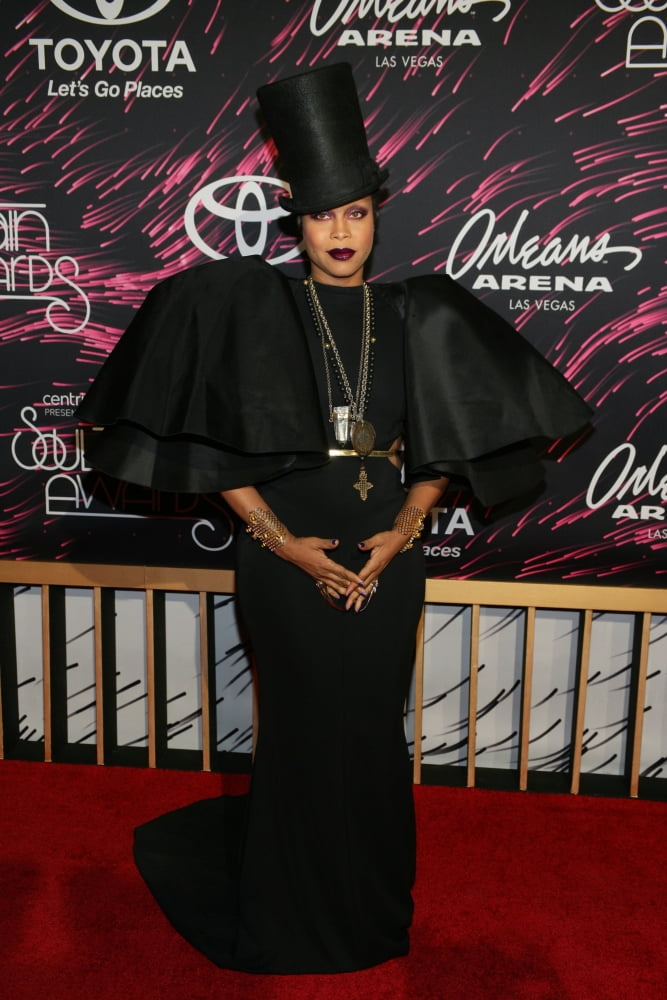 Erykah Badu at the BET Soul Train Awards 2015 photo print