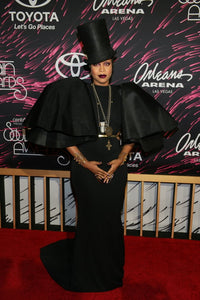 Erykah Badu at the BET Soul Train Awards 2015 photo print