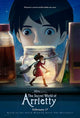 Arrietty Movie Poster 11x17 print capturing whimsical animation.