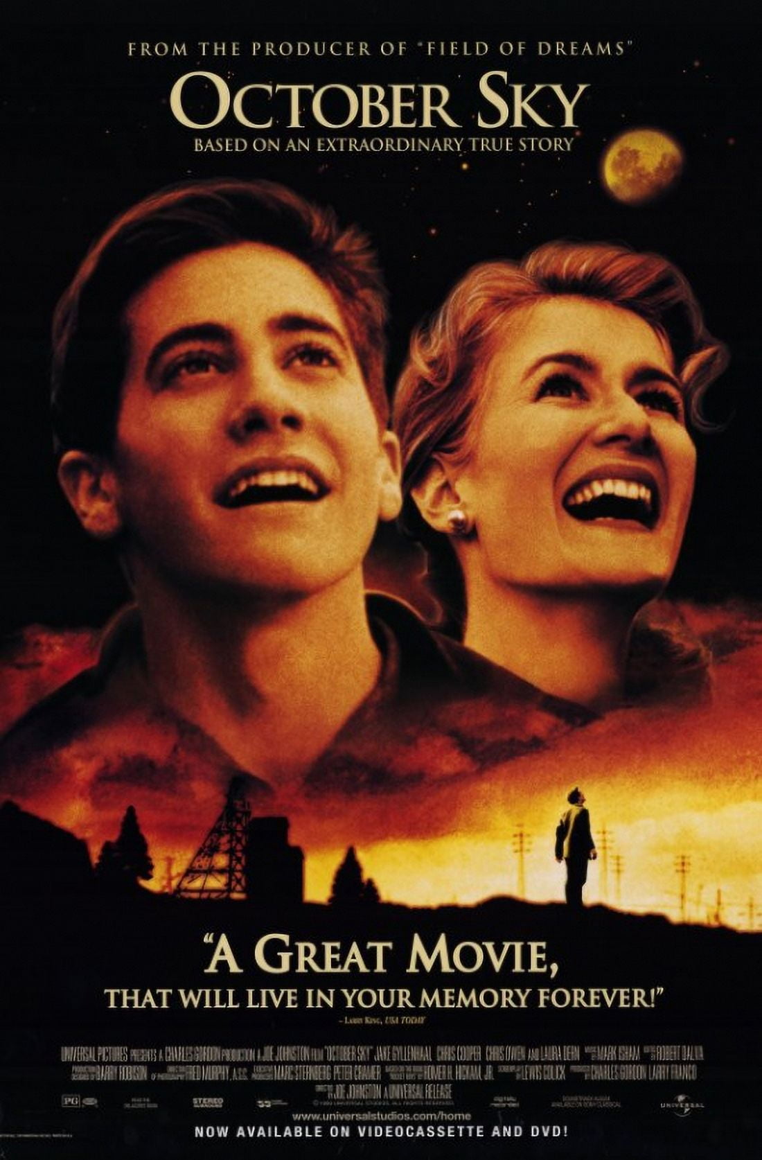 October Sky Movie Poster 11x17 Print