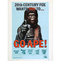 1974 Planet of the Apes Movie Poster Masterprint