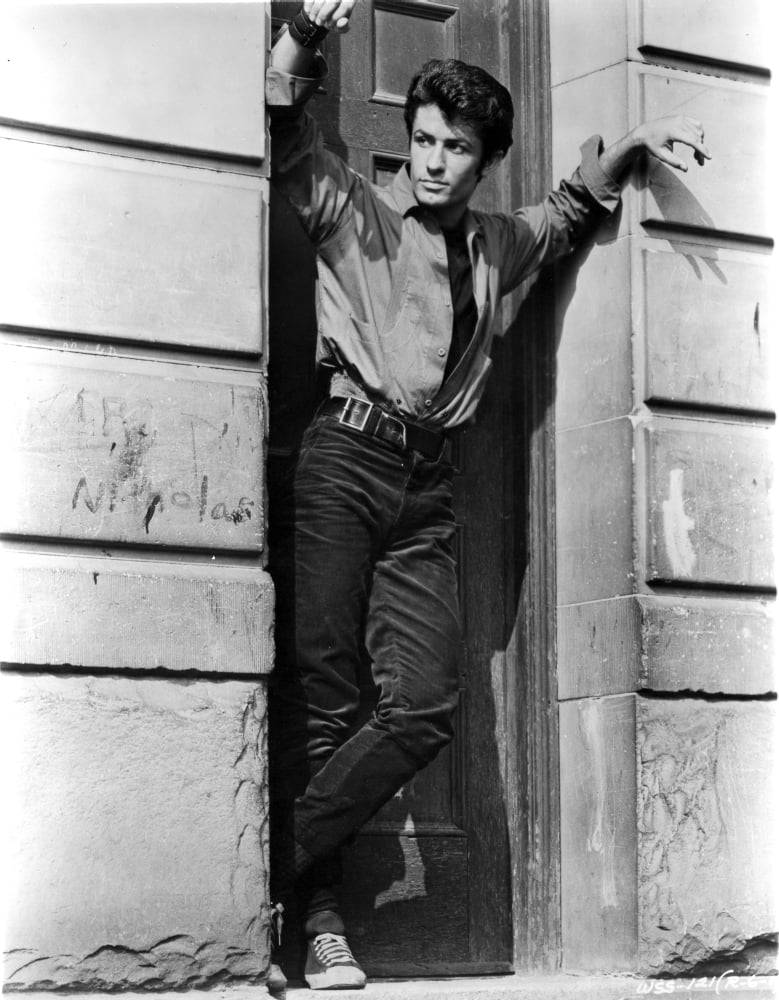 George Chakiris doorway photo print showcasing his classic charm.
