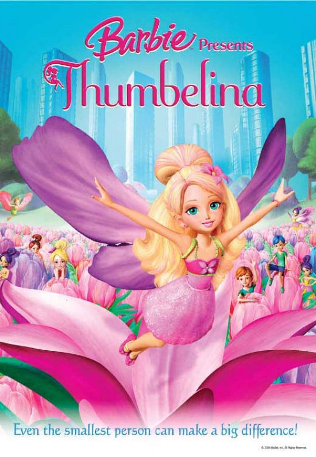 Barbie Presents Thumbelina Movie Poster 11x17