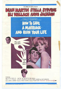 How to Save a Marriage and Ruin Your Life Movie Poster 11x17