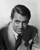 Cary Grant stylish photo print with iconic hair in suit.