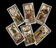 15th Century French Tarot Cards Art Print poster featuring detailed illustrations.