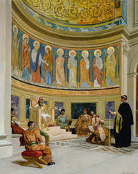 Saint John Chrysostom Exiled by Empress Eudoxia poster print by Jean-Joseph-Benjamin Constant.