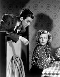 The Shop Around The Corner photo poster print featuring James Stewart and Margaret Sullavan.