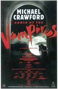 Dance of the Vampires Broadway Movie Poster 11x17
