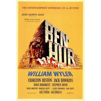 Ben-Hur Movie Poster Print 27x40 featuring classic film imagery.
