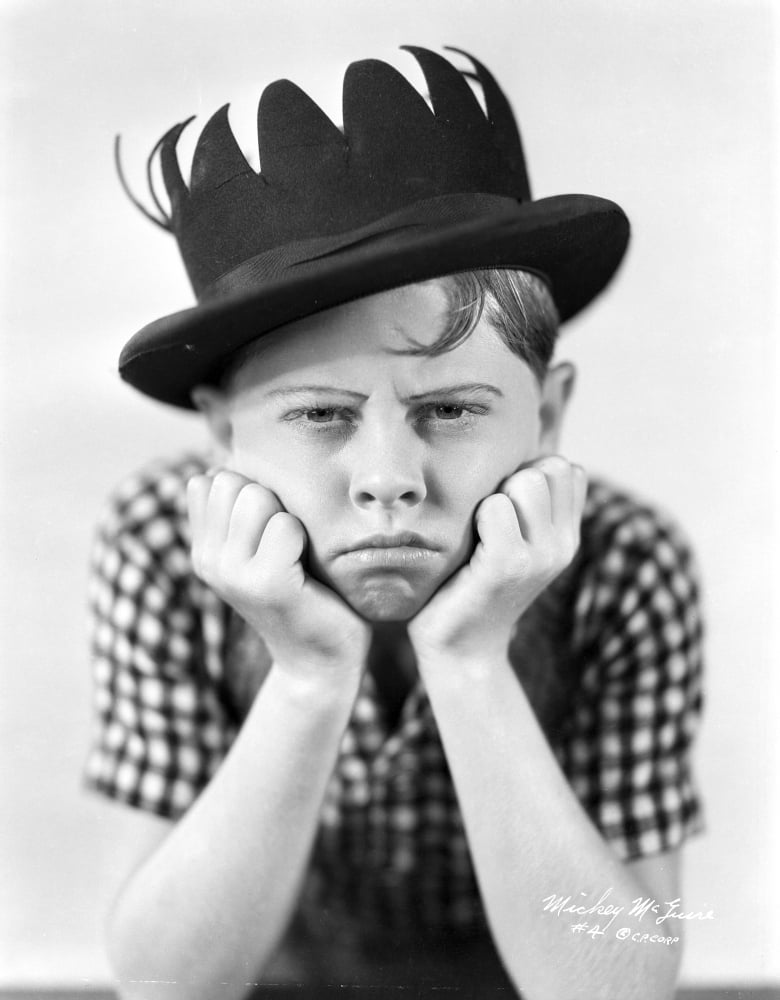 Mickey Rooney classic photo print showcasing the iconic Hollywood star.