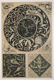 Die Pflanze in Kunst und Gewerbe Pl.036 poster print by Anton Seder showcasing intricate botanical art.