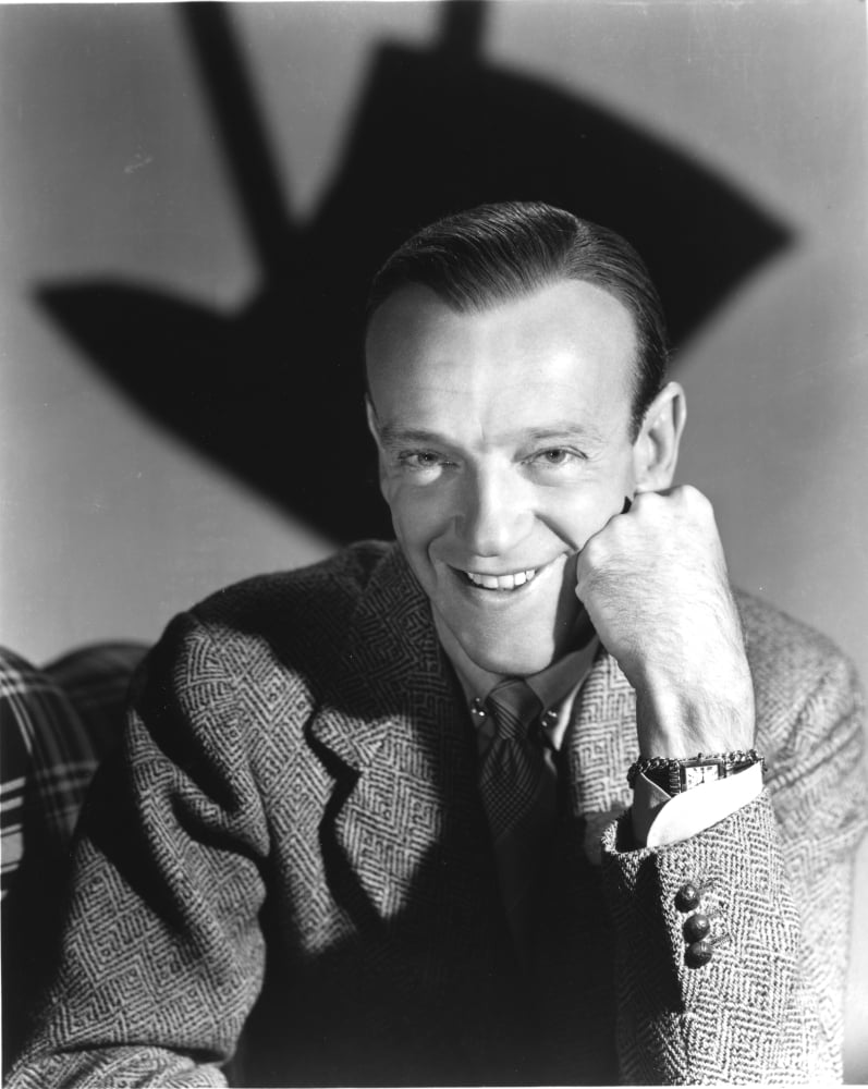 Fred Astaire black and white portrait photo print