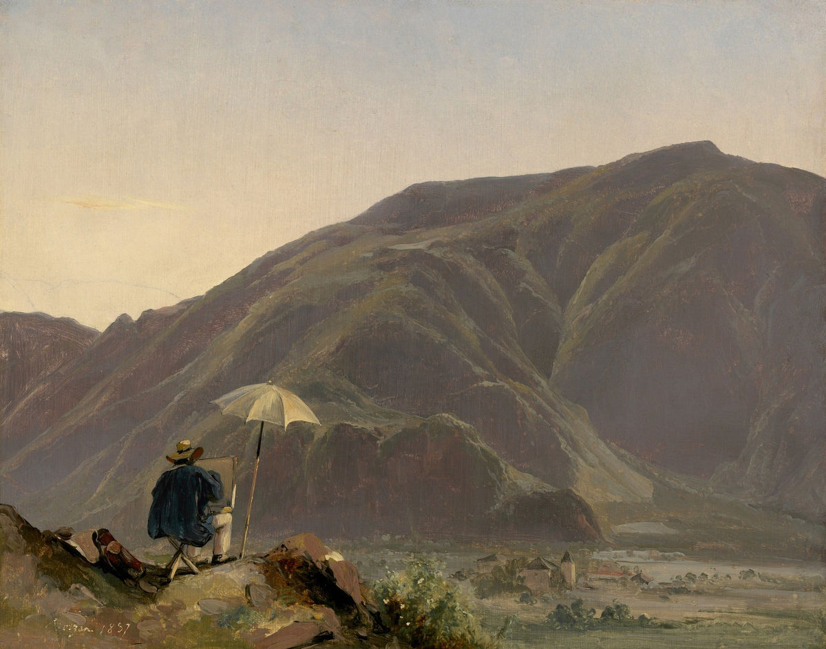 View of Bozen poster print showcasing beautiful landscape art.