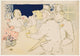 The Irish and American Bar Rue Royale (1896) art print by Henri de Toulouse-Lautrec