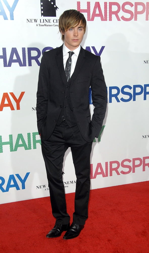Zac Efron at Hairspray premiere photo print, 8x10.
