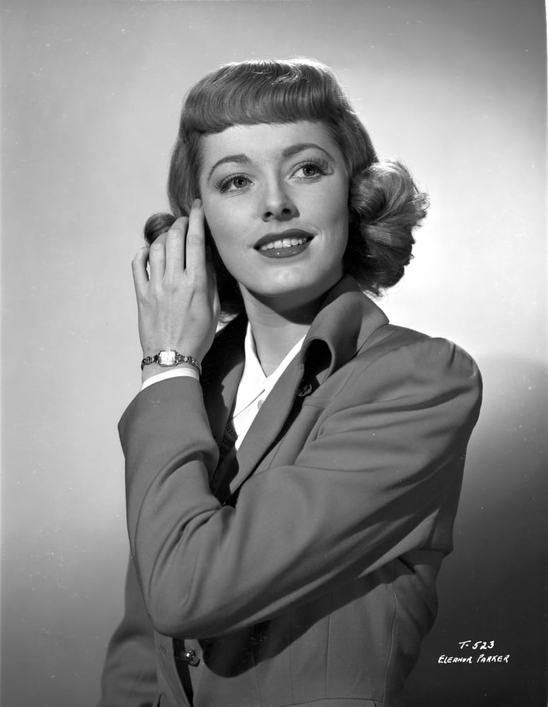 Eleanor Parker smiling photo print - vintage Hollywood art.
