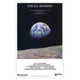 For All Mankind Movie Poster 11x17 print showcasing space exploration theme.