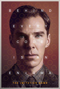 The Imitation Game Movie Poster 11x17 print showcasing Alan Turing.