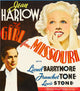 Girl From Missouri movie poster featuring Franchot Tone and Jean Harlow, 1934 classic film.