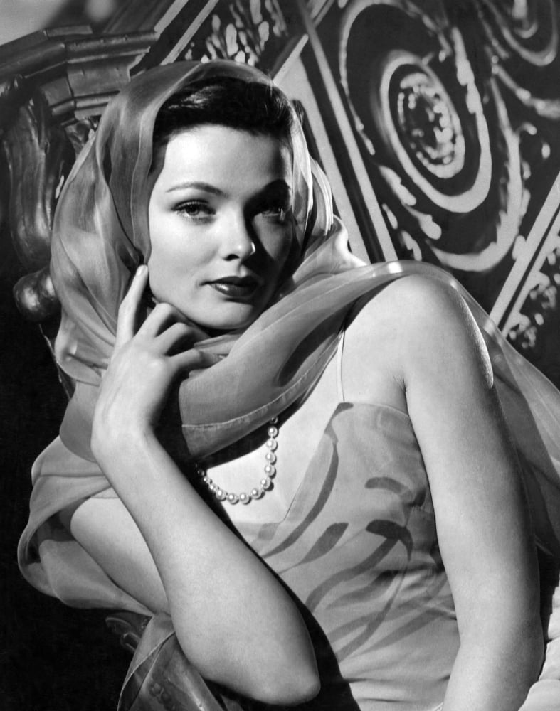 The Razor's Edge movie photo print featuring Gene Tierney, 1946.