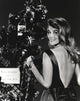 Ann-Margaret Christmas Tree Photo Print in festive decor