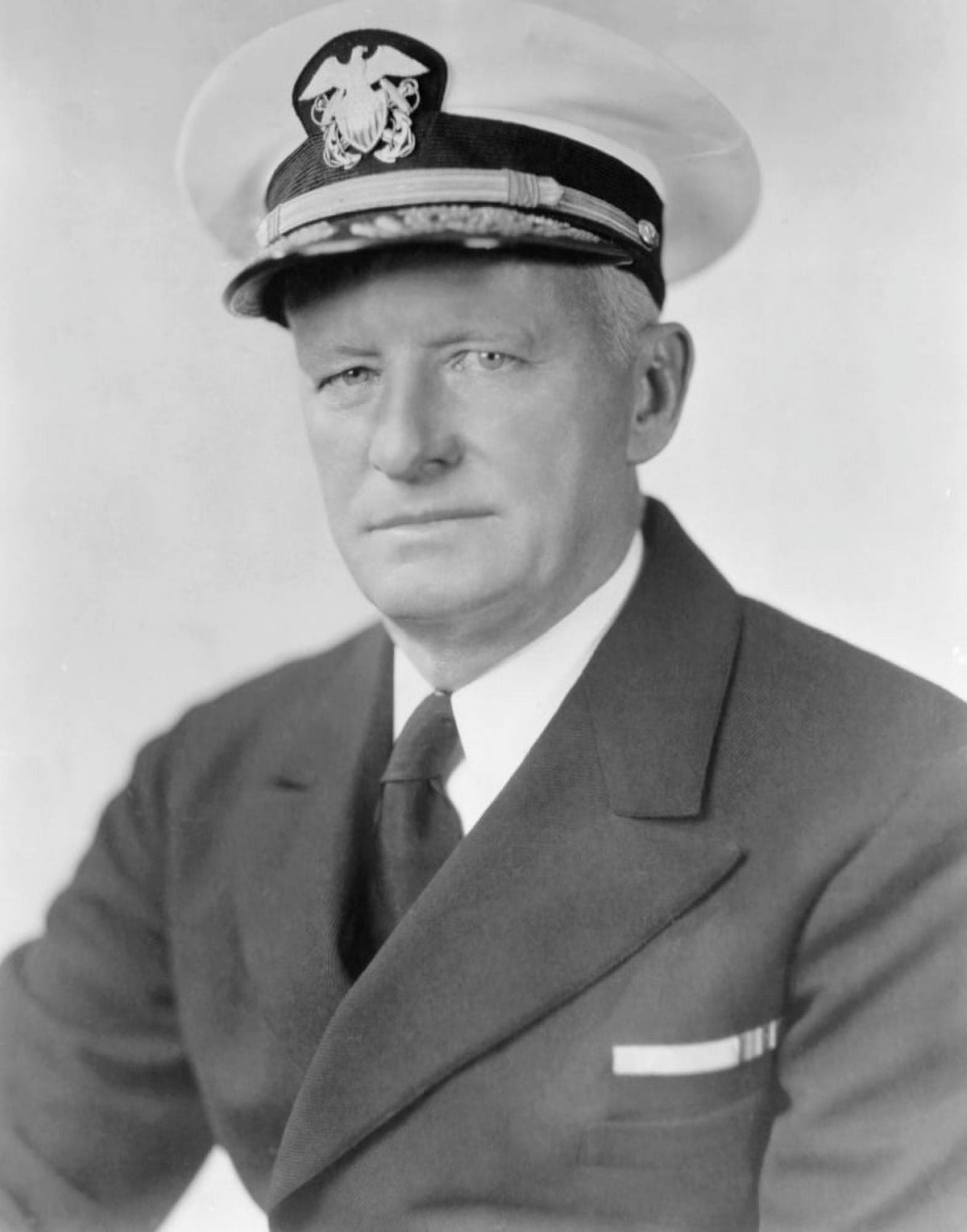 Admiral Chester W. Nimitz Portrait Poster Print
