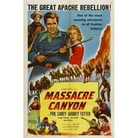 Massacre Canyon Movie Poster Print 27x40