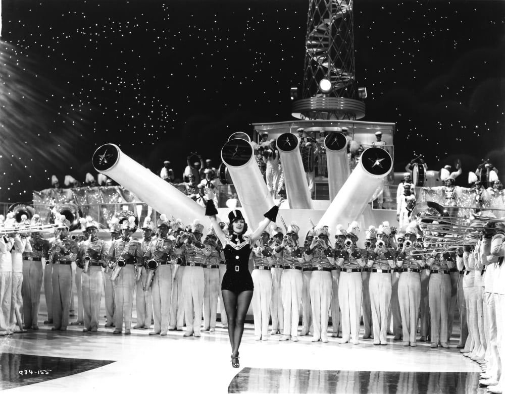 Eleanor Powell in Born to Dance Photo Print showcasing classic Hollywood elegance